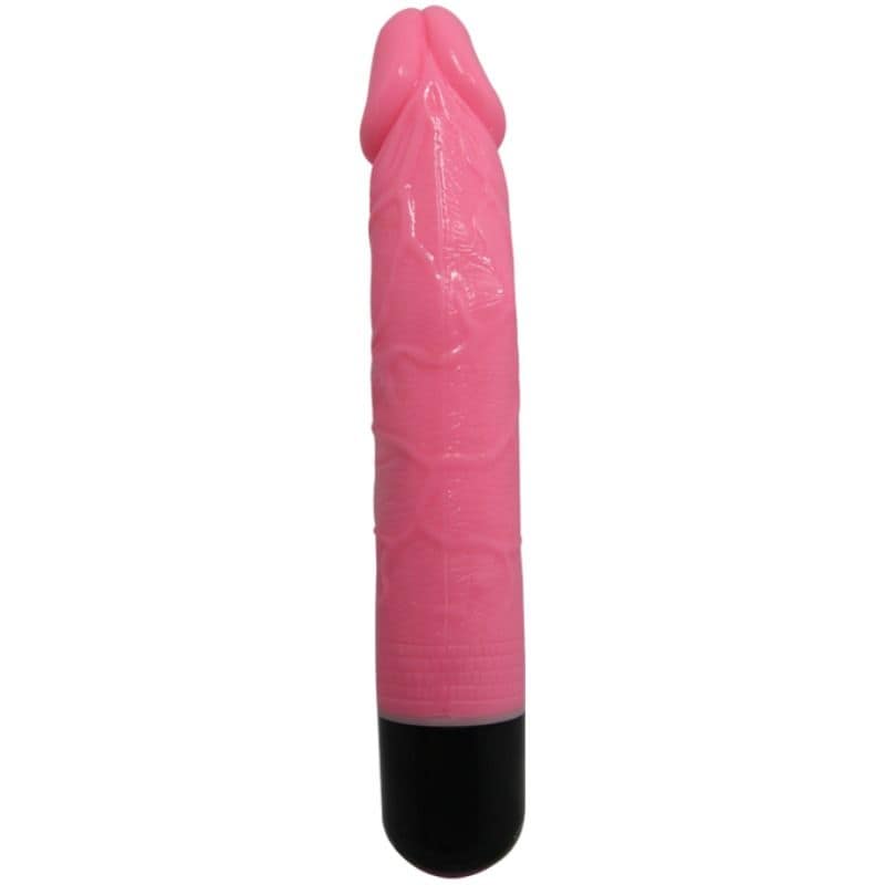 BAILE - COLORFUL SEX REALISTIC VIBRATOR PINK 23 CM - Image 2