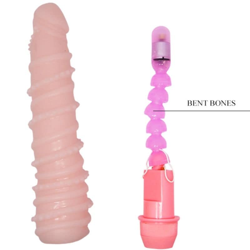 BAILE - FLEXI VIBE SENSUAL SPIRAL VIBRATOR 19.5 CM - Image 4