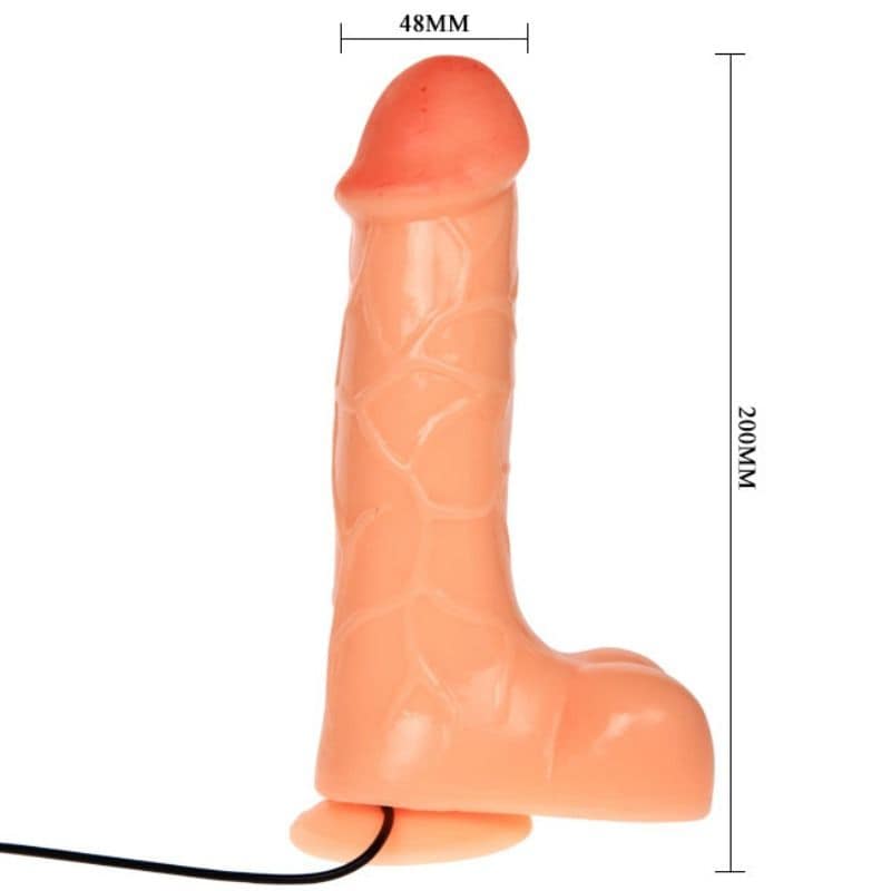 BAILE - INTREPID EMPEROR REALISTIC DILDO VIBRATOR 20 CM - Image 4
