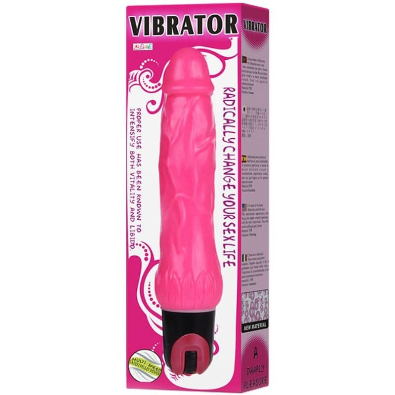 BAILE - VIBRATOR DAAPLY PLEASURE MULTISPEED PINK - Image 5