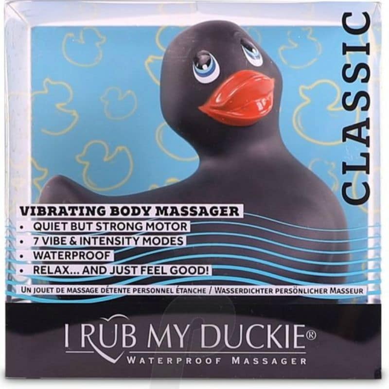 BIG TEASE TOYS - I RUB MY DUCKIE CLASSIC VIBRATING DUCK BLACK - Image 3