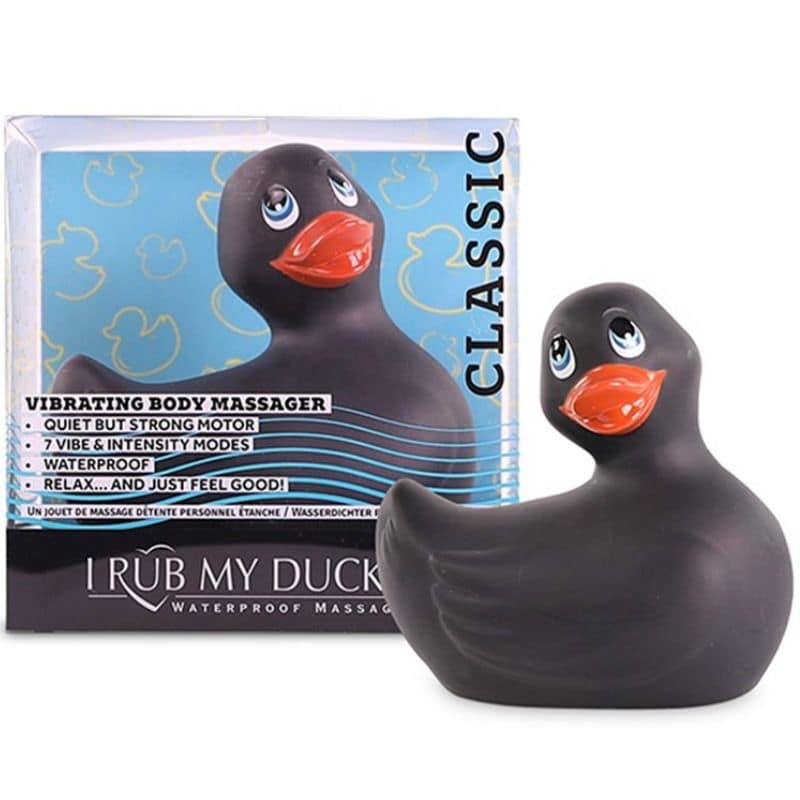 BIG TEASE TOYS - I RUB MY DUCKIE CLASSIC VIBRATING DUCK BLACK - Image 2