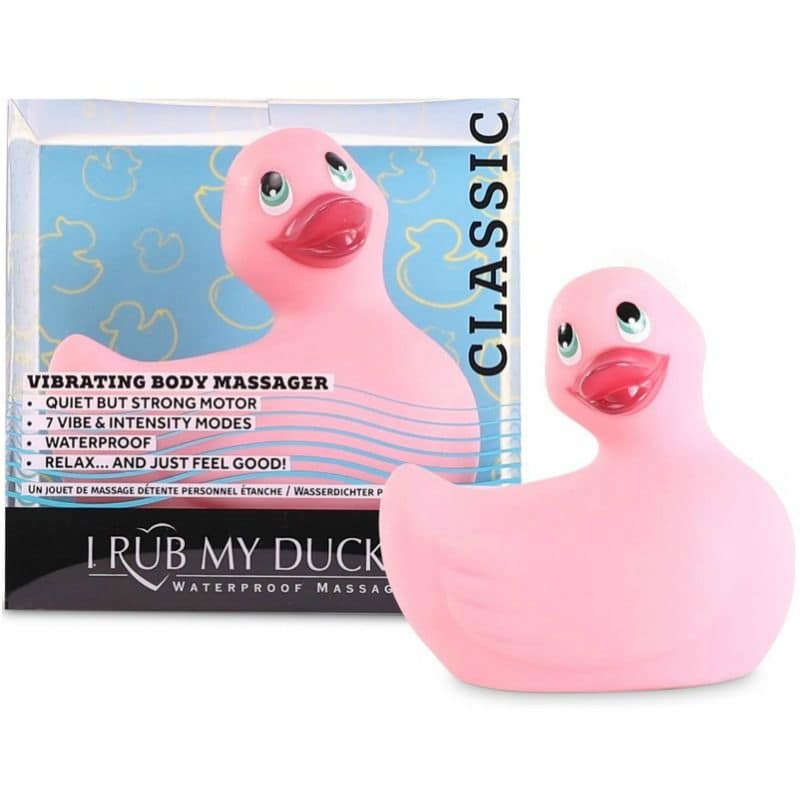 BIG TEASE TOYS - I RUB MY DUCKIE CLASSIC VIBRATING DUCK PINK - Image 2