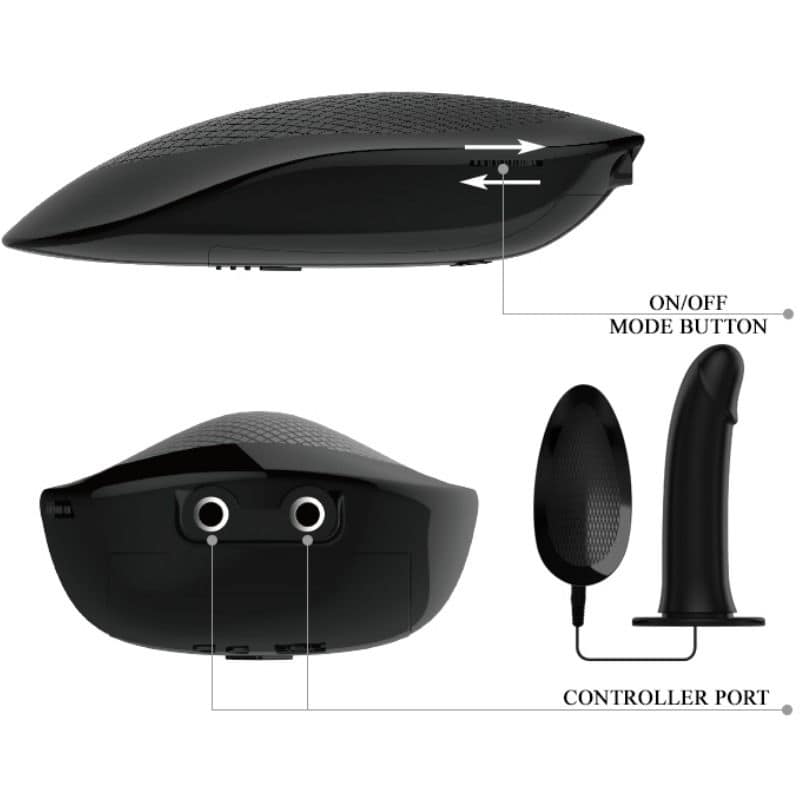 PRETTY LOVE - MARVIN STRAP ON WITH VIBRATION AND HOLLOW DILDO - Image 4