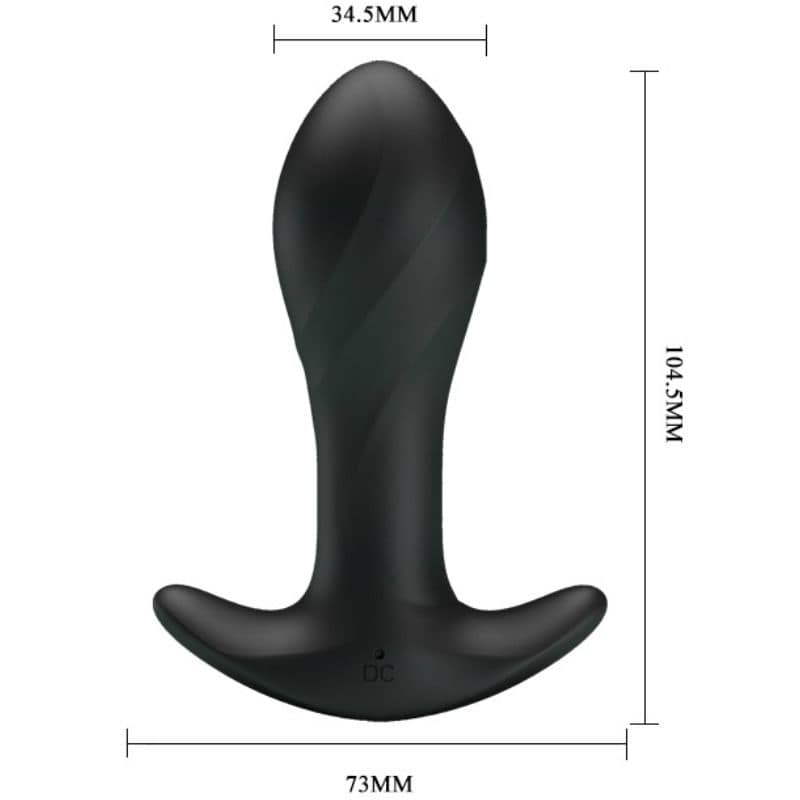 PRETTY LOVE - BLACK ANAL VIBRATOR - Image 3
