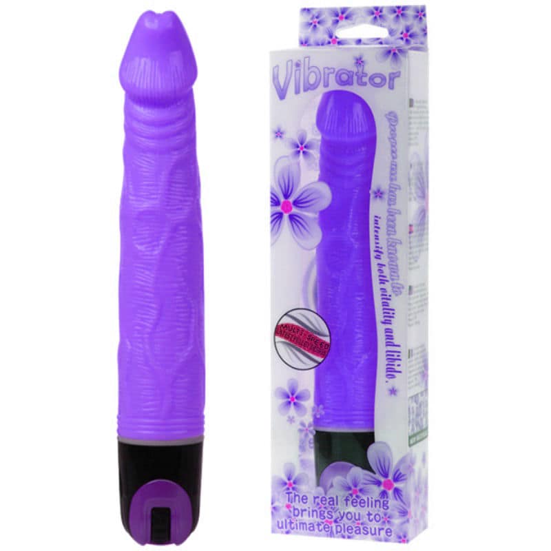 BAILE - VIBRATOR MULTISPEED 21.5 CM PURPLE - Image 3