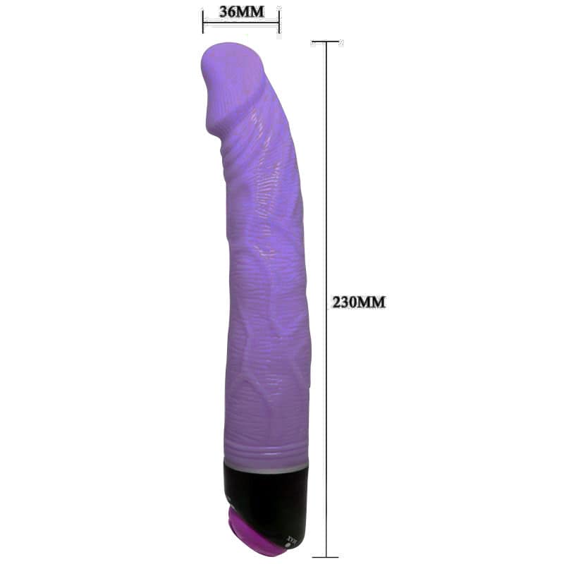 BAILE - ADOUR CLUB REALISTIC VIBRATOR 23 CM LILAC - Image 3