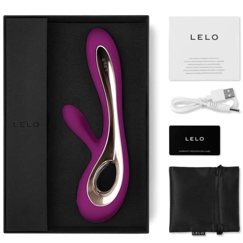LELO - SORAYA 2 RABBIT PURPLE VIBRATOR - Image 2