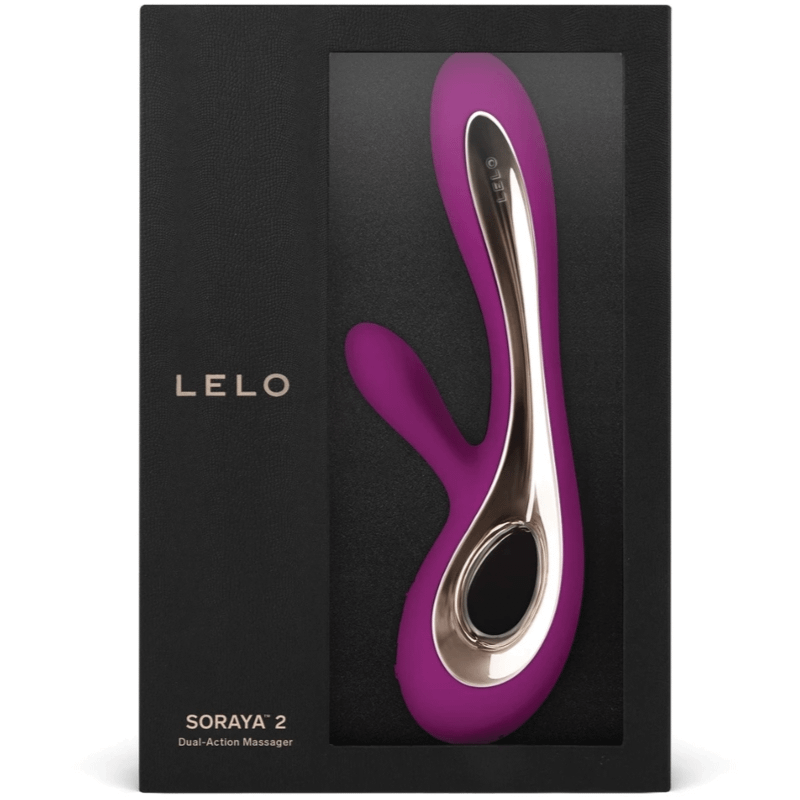 LELO - SORAYA 2 RABBIT PURPLE VIBRATOR - Image 3