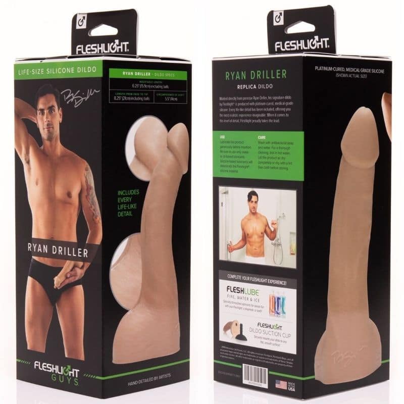 FLESHJACK - RYAN DRILLER DILDO 21 CM - Bild 3