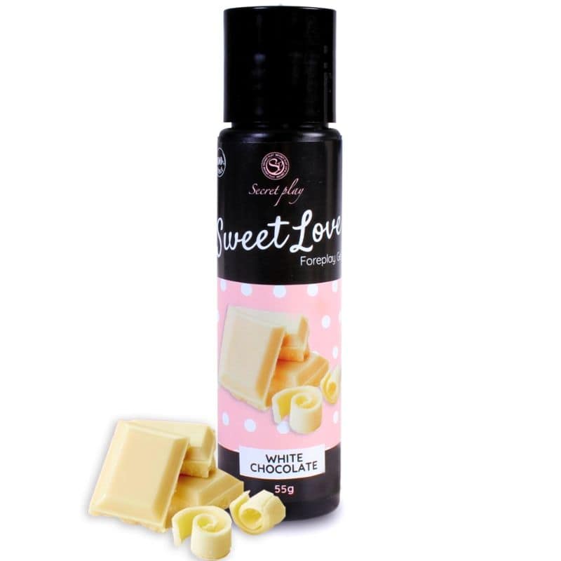 SECRETPLAY - GEL SWEET LOVE VIT CHOKLAD 60 ML