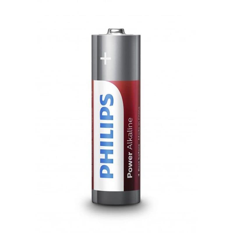 PHILIPS - POWER ALKALINE BATTERY AA LR6 PACK 4 - Image 2