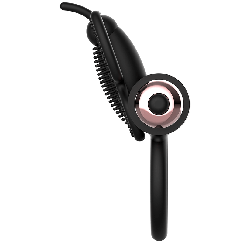 COQUETTE CHIC DESIRE - COCK RING BUTTERFLY WITH VIBRATOR BLACK/ GOLD - Image 2