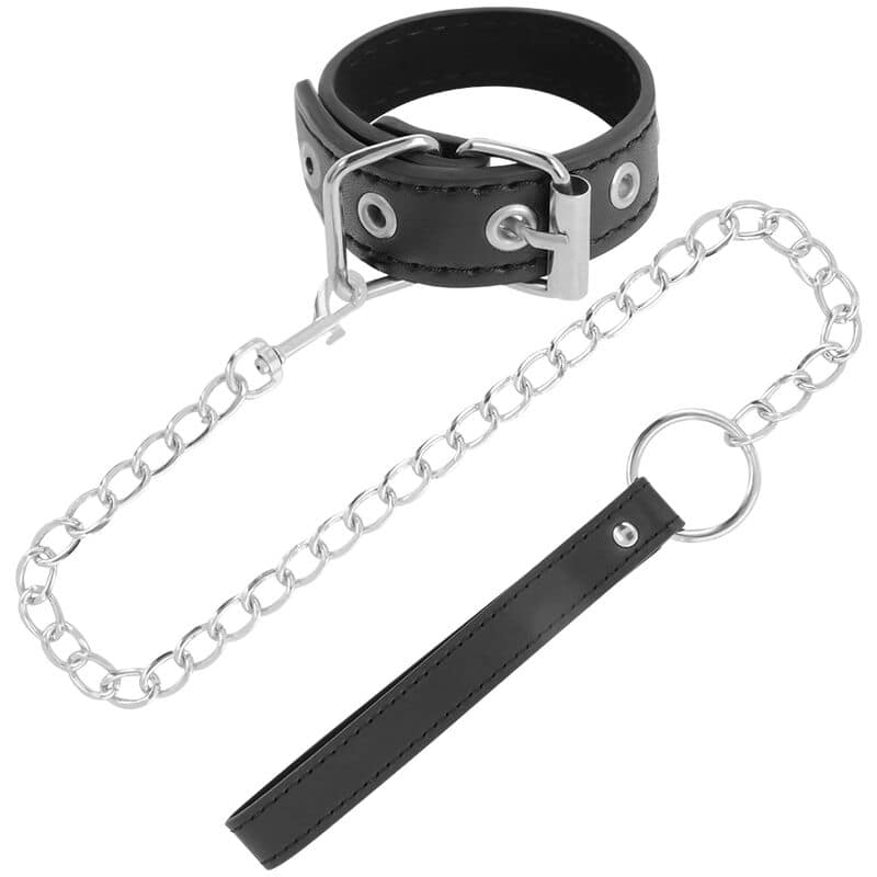 DARKNESS - PENIS RING WITH STRAP - Image 2