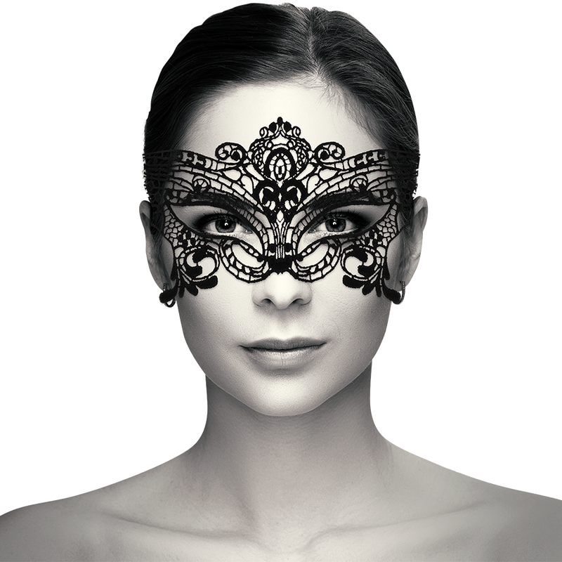 COQUETTE CHIC DESIRE - LACE MASK BLACK - Image 2