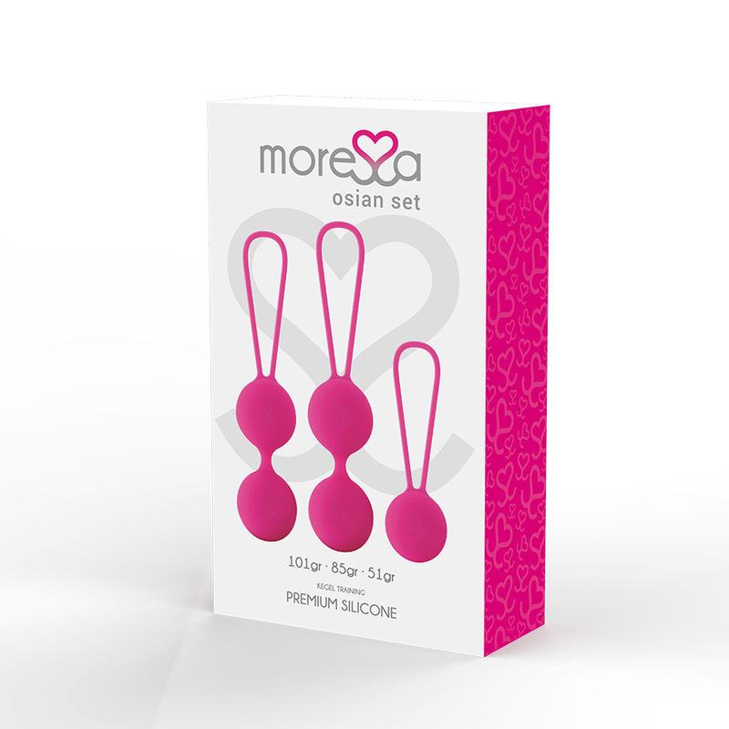 MORESSA - OSIAN SET PREMIUM SILICONE PINK (Osian One - 51 g  Osian Two - 101 g  Osian Three 85 g) - Image 3
