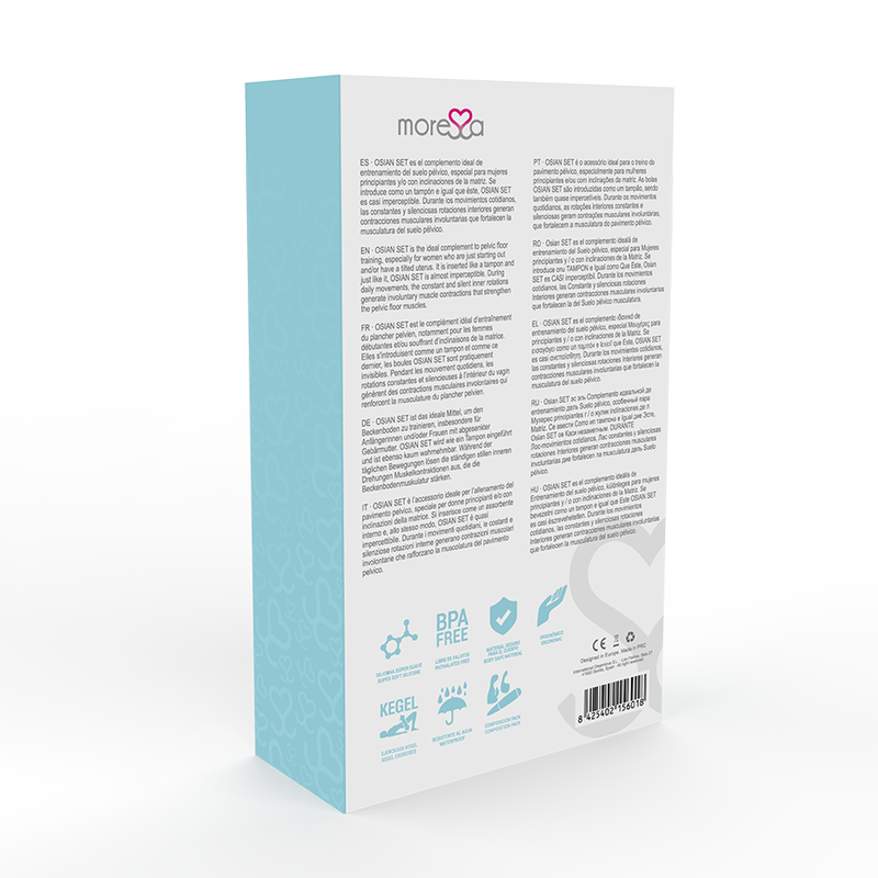 MORESSA - OSIAN SET PREMIUM TURQUOISE SILICONE - Image 4