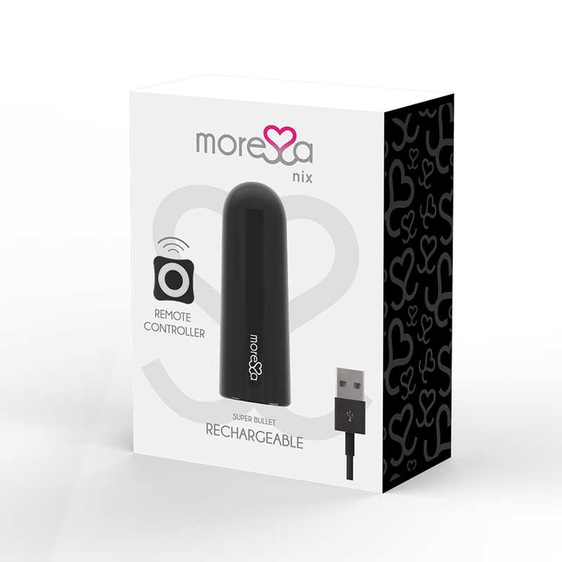 MORESSA - NIX VIBRATOR REMOTE CONTROL BLACK - Image 3