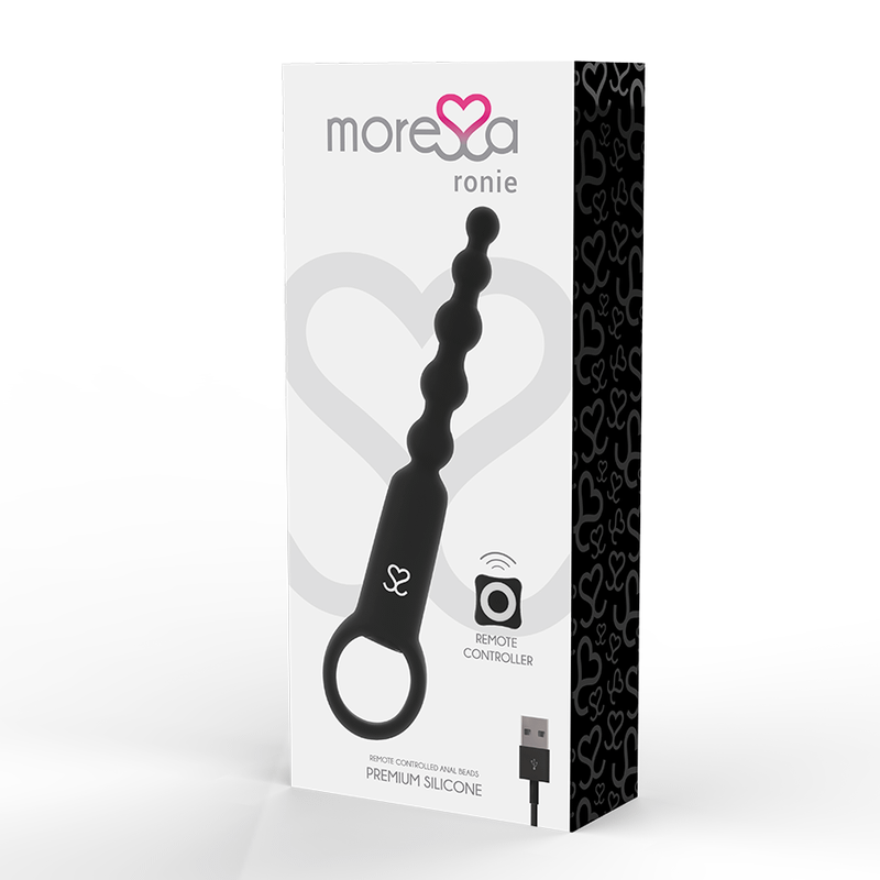 MORESSA - RONIE REMOTE CONTROL BLACK ANAL PLEASURE - Image 3