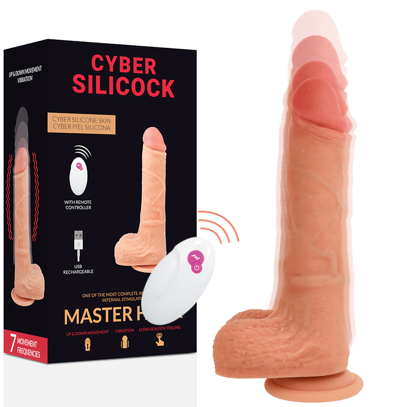 CYBER SILICOCK - REMOTE CONTROL REALISTIC MASTER HUCK 20.9 CM -O- 4 CM - Image 5