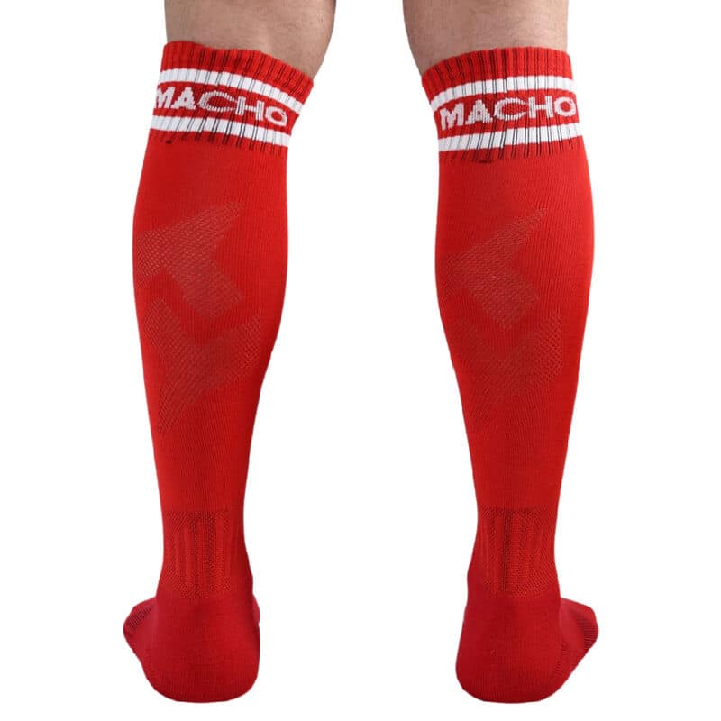 MACHO - CALCETINES LARGOS TALLA UNICA ROJO - Image 3