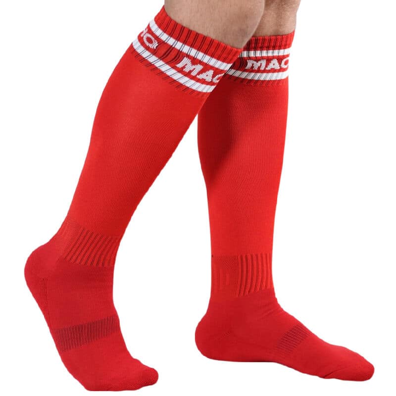 MACHO - CALCETINES LARGOS TALLA UNICA ROJO - Image 2