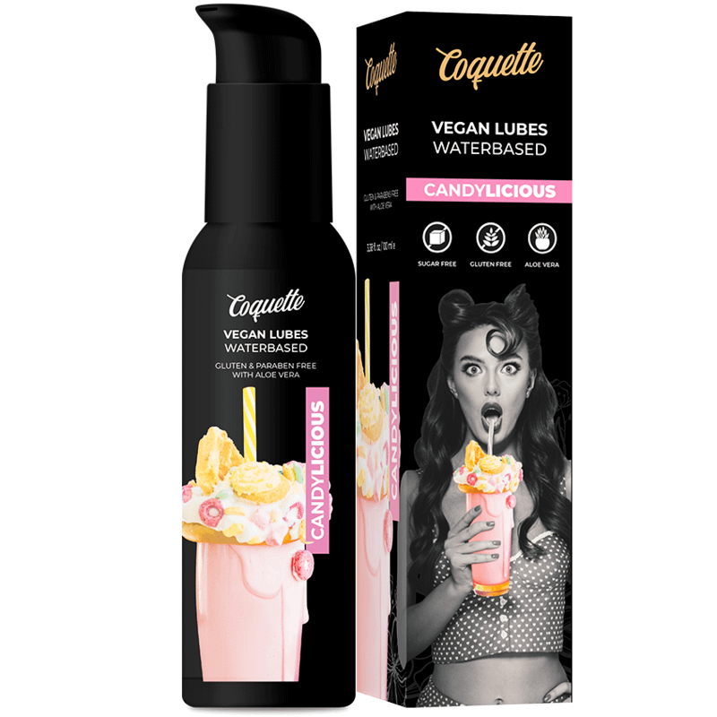 COQUETTE CHIC DESIRE - PREMIUMUPPLEVELSE 100ML VEGANSKA GLIDMEDEL CANDYLICIOUS