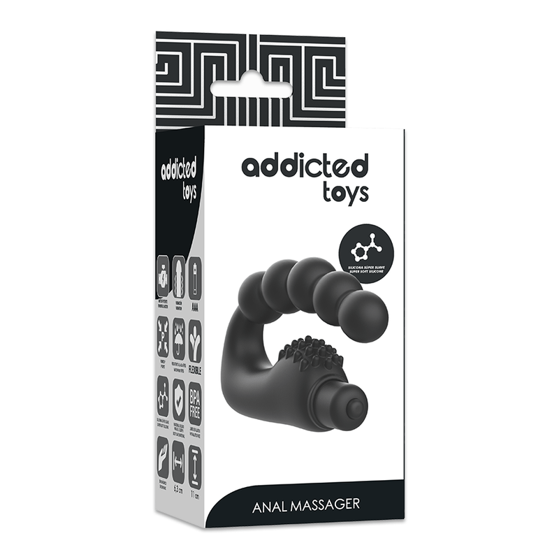 ADDICTED TOYS - ANAL MASSAGER PROSTATIC WITH VIBRATION - Bild 5