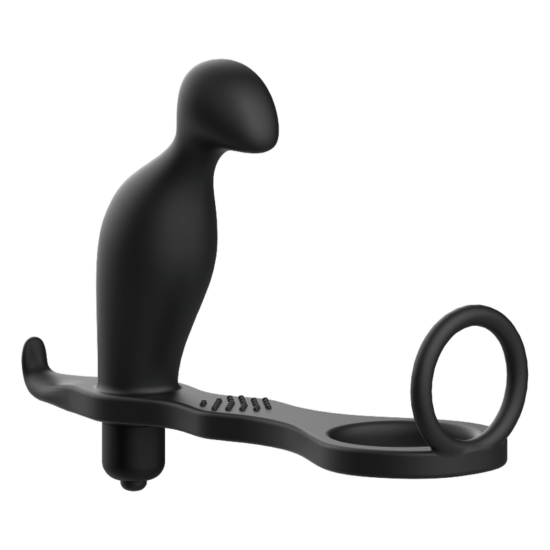 ADDICTED TOYS - ANAL PLUG WITH BLACK SILICONE RING 12 CM - Image 3