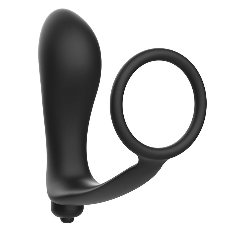 ADDICTED TOYS - VIBRATORY ANAL PLUG WITH PENIS RING - Image 2