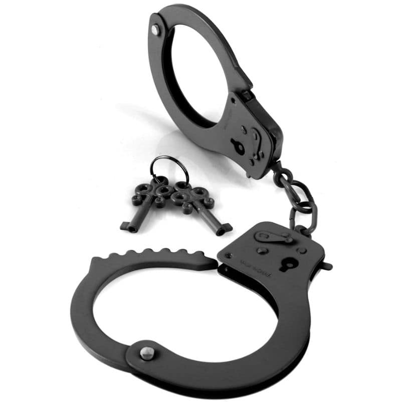 FETISH FANTASY SERIES - OFFICIAL HANDCUFFS BLACK - Image 3