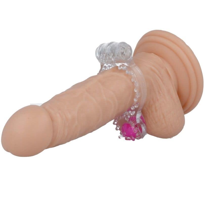 CASUAL LOVE - RING VIBRATING DOUBLE PLEASURE TRANSPARENT - Image 3