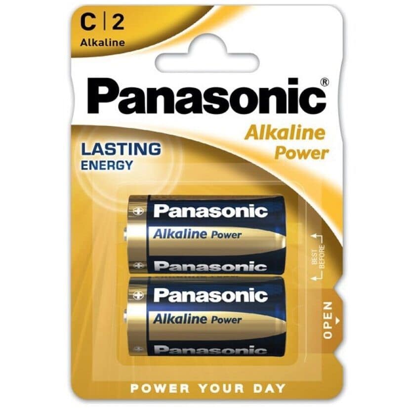 PANASONIC - BRONSBATTERI C LR14 2 ENHETER