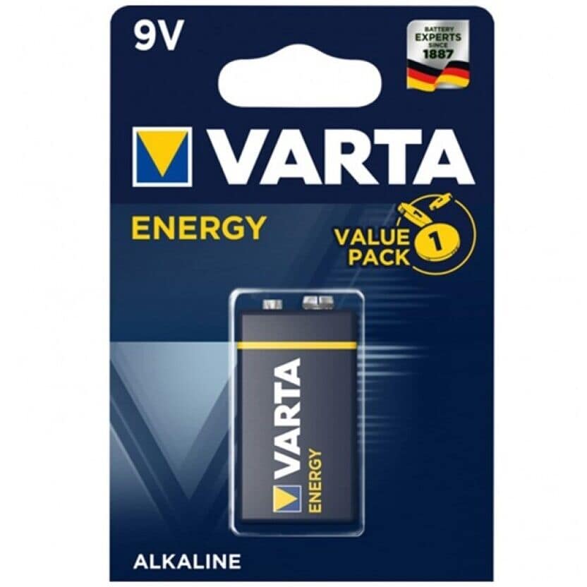 VARTA - ENERGIBATTERI 9V LR61 1 ENHET