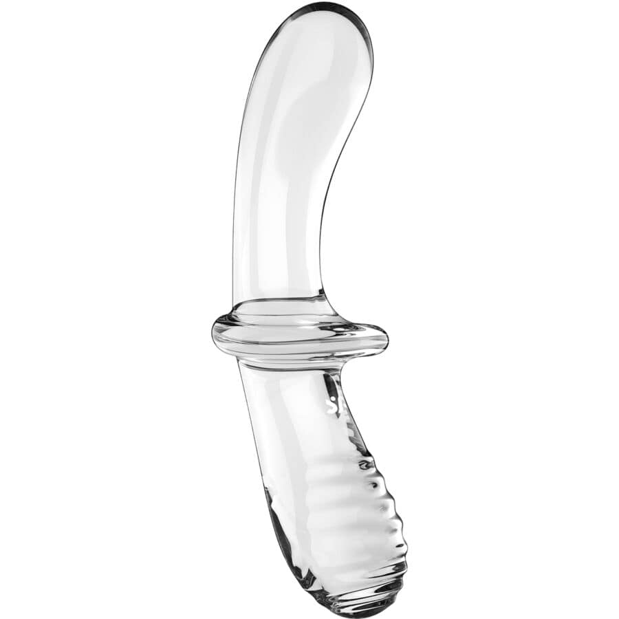 SATISFYER - DOUBLE CRYSTAL DILDO TRANSPARENTE - Image 2