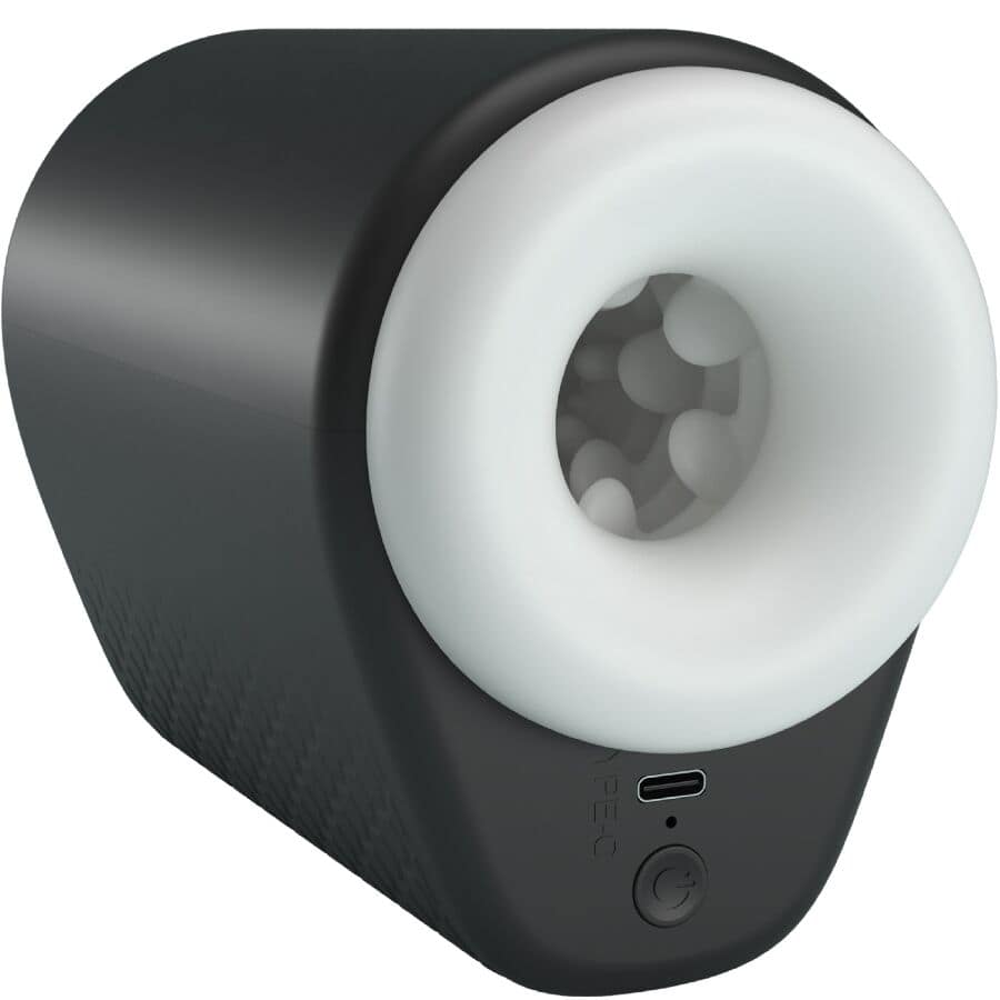 PRETTY LOVE - DJ GIRL MALE MASTURBATOR WITH VIBRATION 5 SETTINGS NEGRO - Bild 3