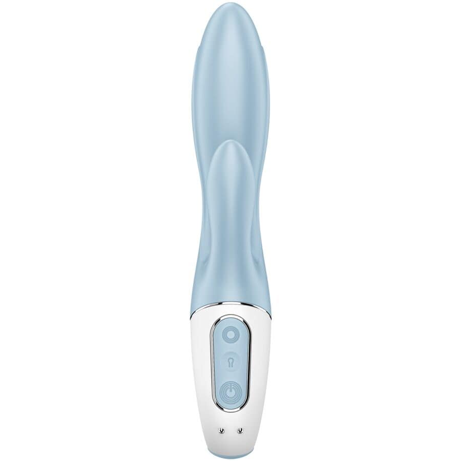 SATISFYER - AIR PUMP BUNNY 1 INFLATABLE RABBIT VIBRATOR BLUE - Bild 2
