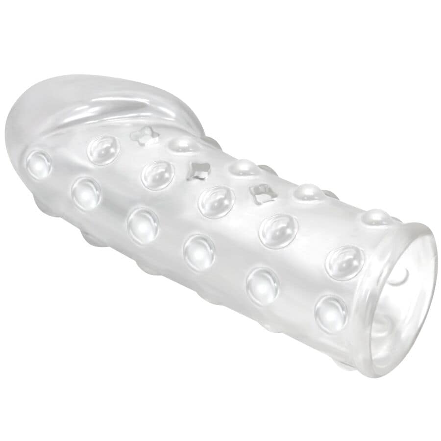 PRETTY LOVE - TIGHT AND VOLUMIZING PENIS SLEEVE TRANSPARENT - Image 3