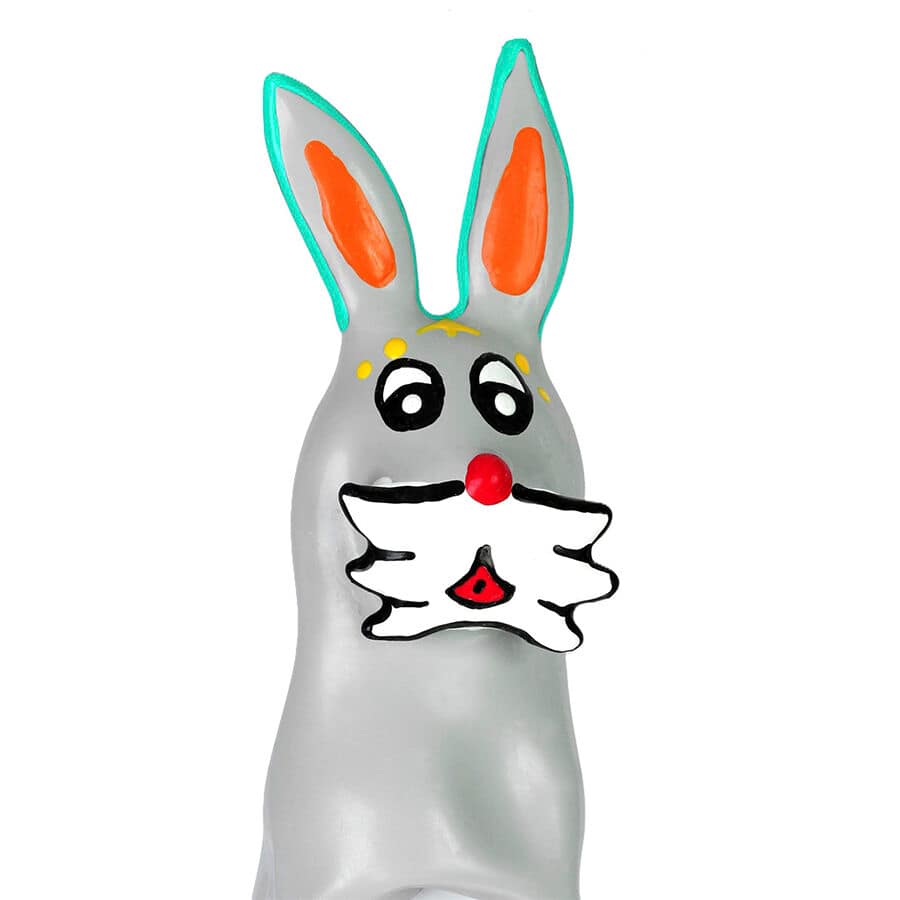 CONDOMERIE - HANDPAINTED NOVELTY CONDOMS BUNNY XL