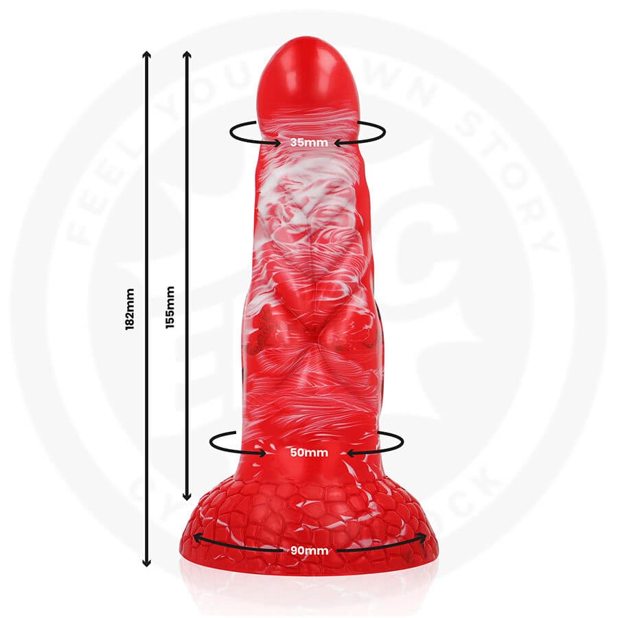 EPIC - DILDO AGNIS CRIMSON FIRE - Image 3