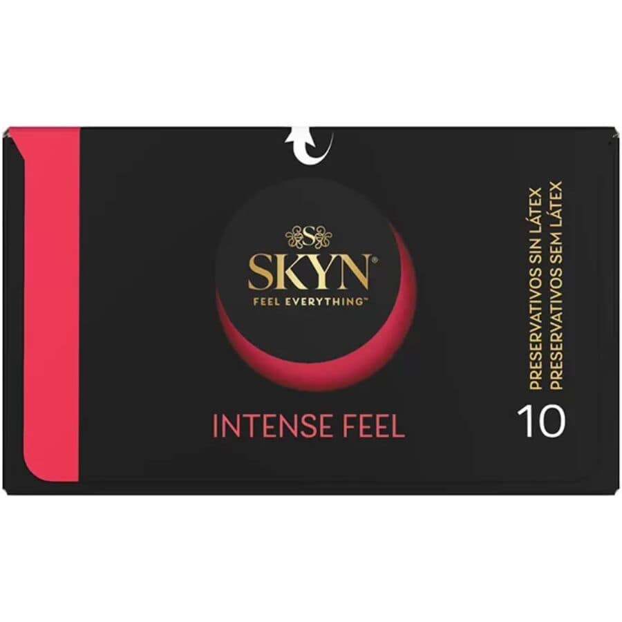 SKYN - INTENSE FEEL TEXTURED CONDOM WITH WAVY DESIGN 10 UNITS - Image 3