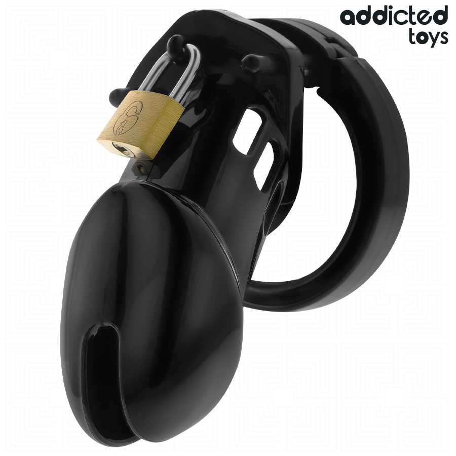 ADDICTED TOYS LOCKED - OBSIDIAN HOLD PENIS CAGE SIZE M - Image 2