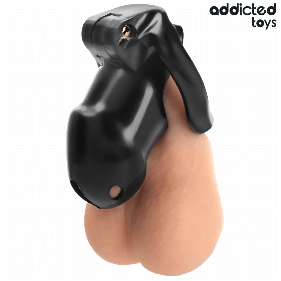 ADDICTED TOYS LOCKED - MINDNIGHT CELL PENIS CAGE SIZE M - Image 3
