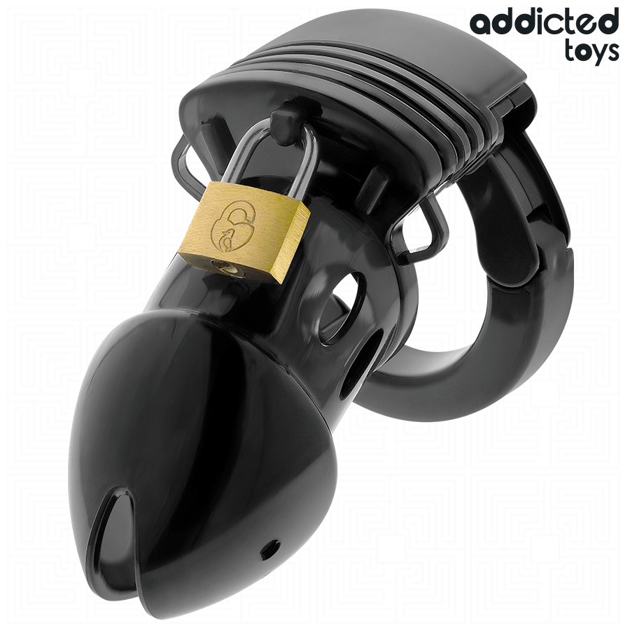 ADDICTED TOYS LOCKED - CHASTITY DEPTHS PENIS CAGE 7.5 CM - Image 2