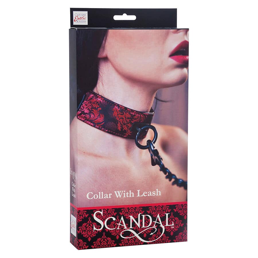 CALEXOTICS - SCANDAL NECKLACE WITH BLACK STRAP - Image 2