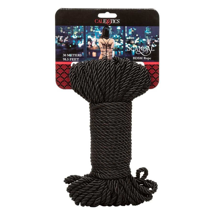 CALEXOTICS - SCANDAL BLACK BDSM ROPE 30 M - Bild 2