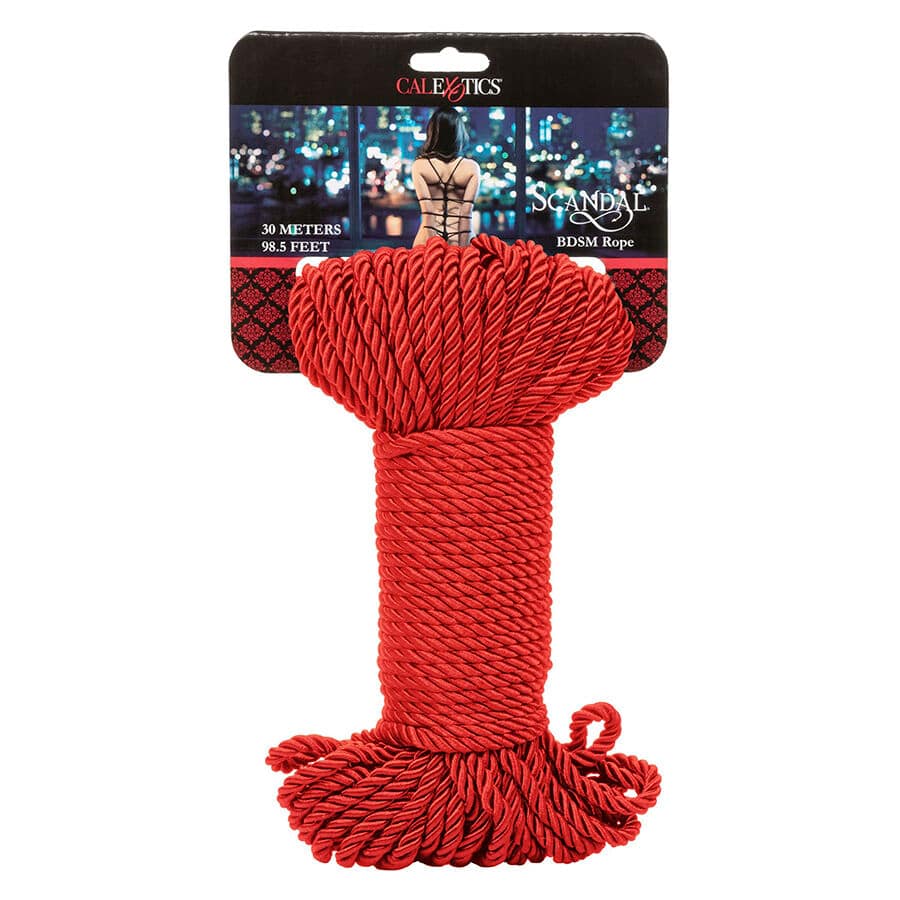 CALEXOTICS - SCANDAL RED BDSM ROPE 30 M - Image 2