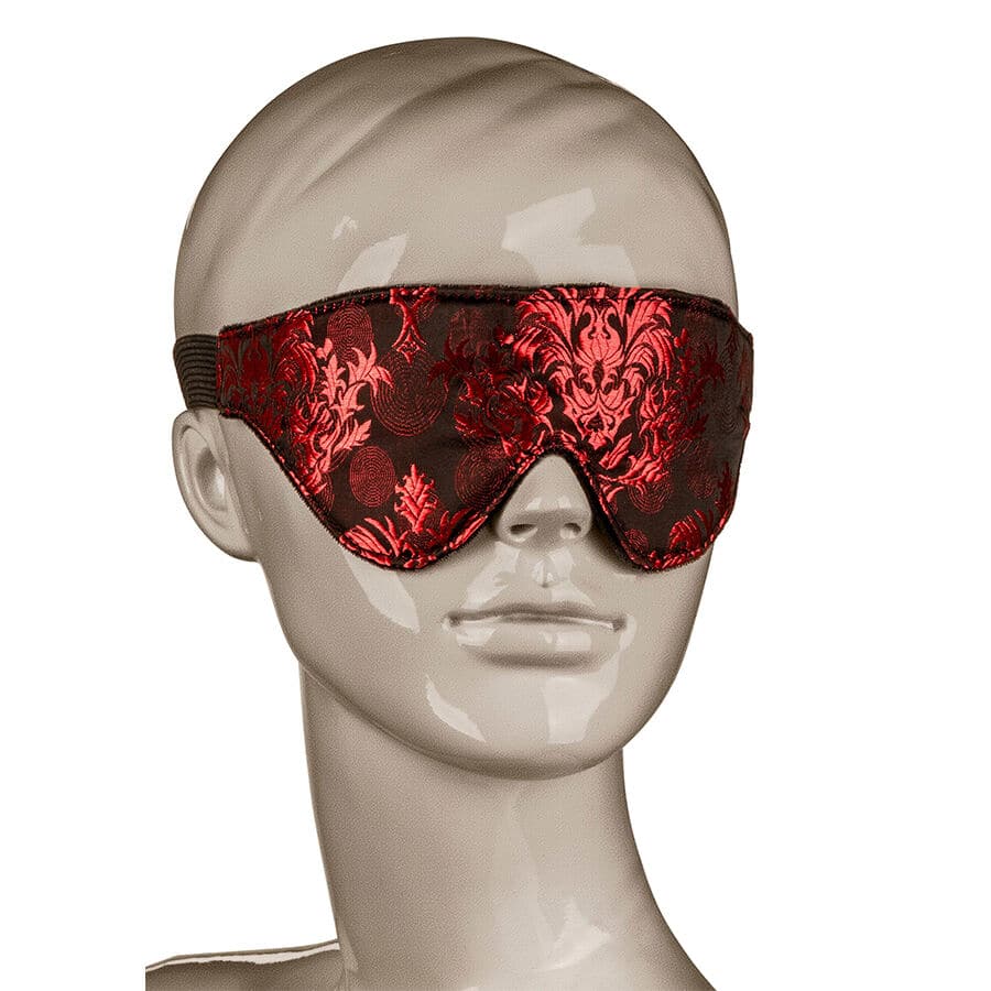 CALEXOTICS - SCANDAL OPAQUE EYE MASK WITH RED DETAILS - Image 2