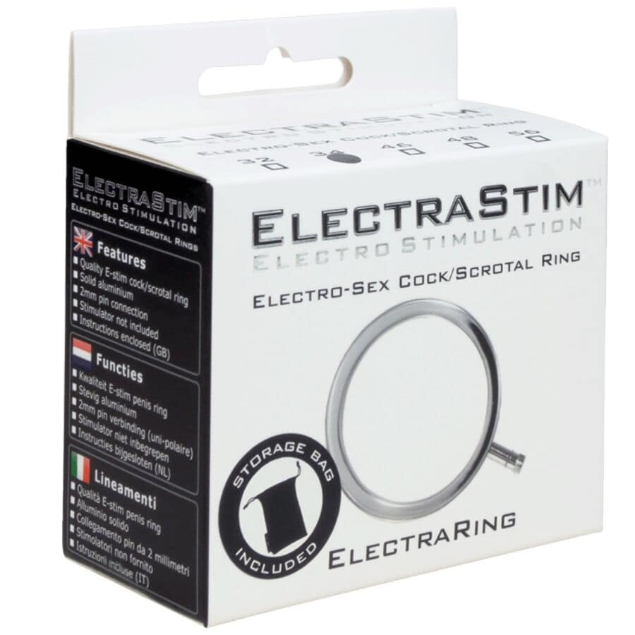 ELECTRASTIM - ELECTRARINGS METAL PENIS RING 34 MM - Image 3