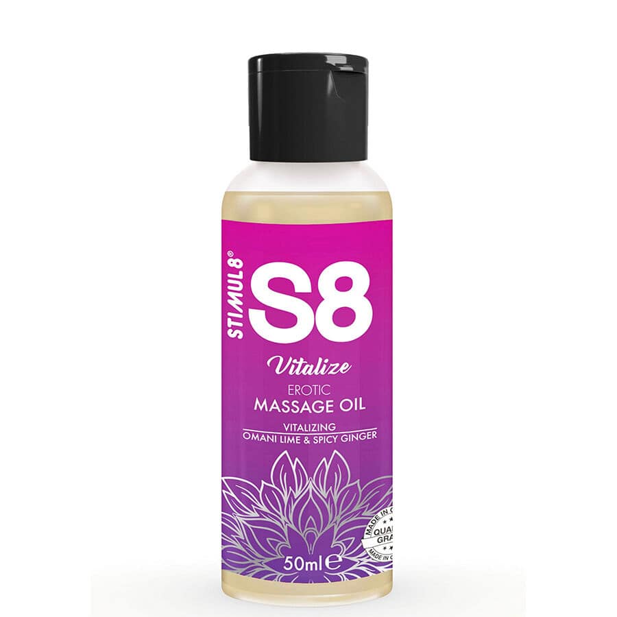 STIMUL8 - S8 MASSAGE OIL BOX 3 X 50 ML - Image 3
